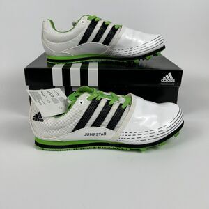 Adidas Jumpstar Allround Track and Field G43325‎ Size Mens US 9 Green White